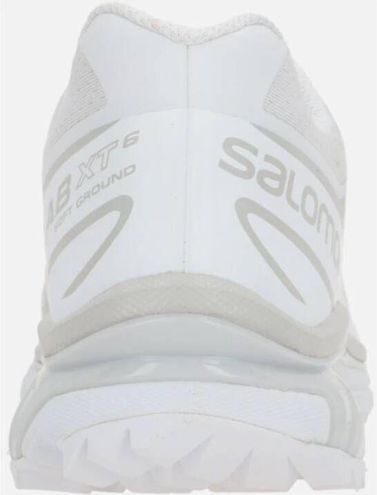 Salomon Lage Mesh Sneaker in het wit White Heren