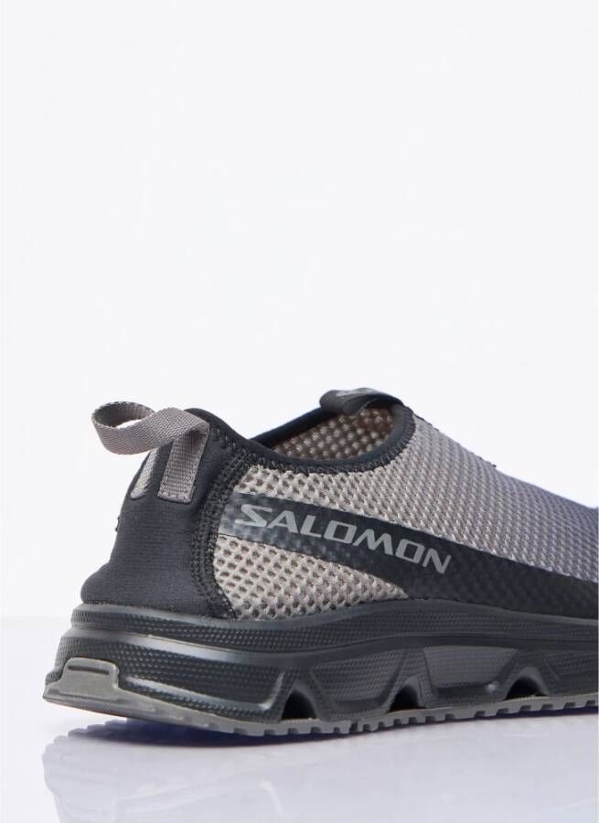 Salomon Lichtgewicht Instap Sneakers met Ombre Zool Black Heren