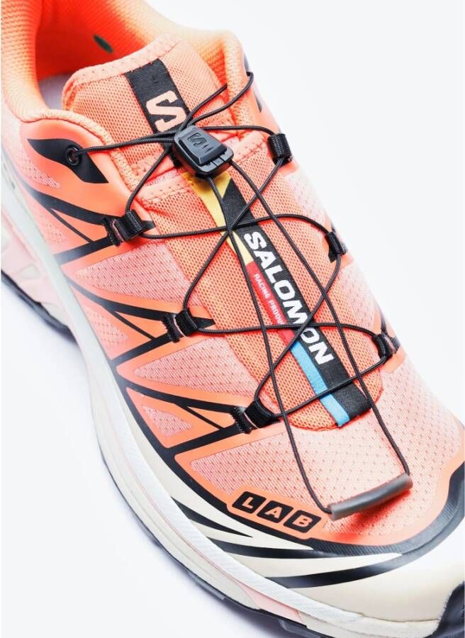 Salomon Lichtgewicht Quicklace Sneakers Orange Heren