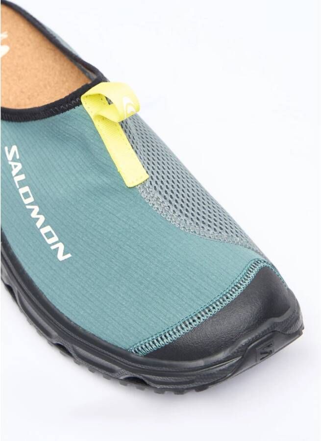 Salomon Lichtgewicht Slip-On Schoenen met Logo Applique Green Heren