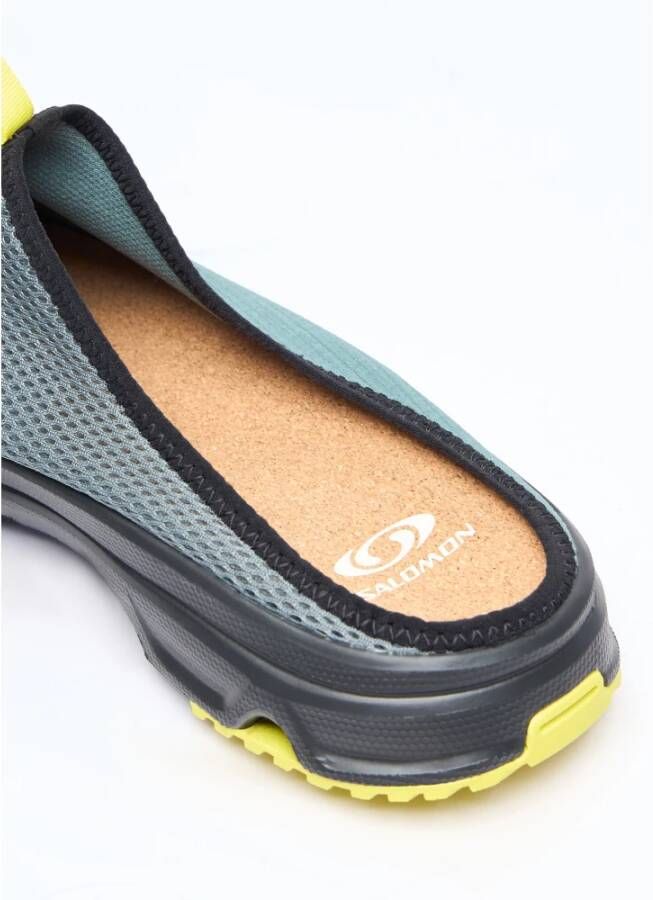 Salomon Lichtgewicht Slip-On Schoenen met Logo Applique Green Heren