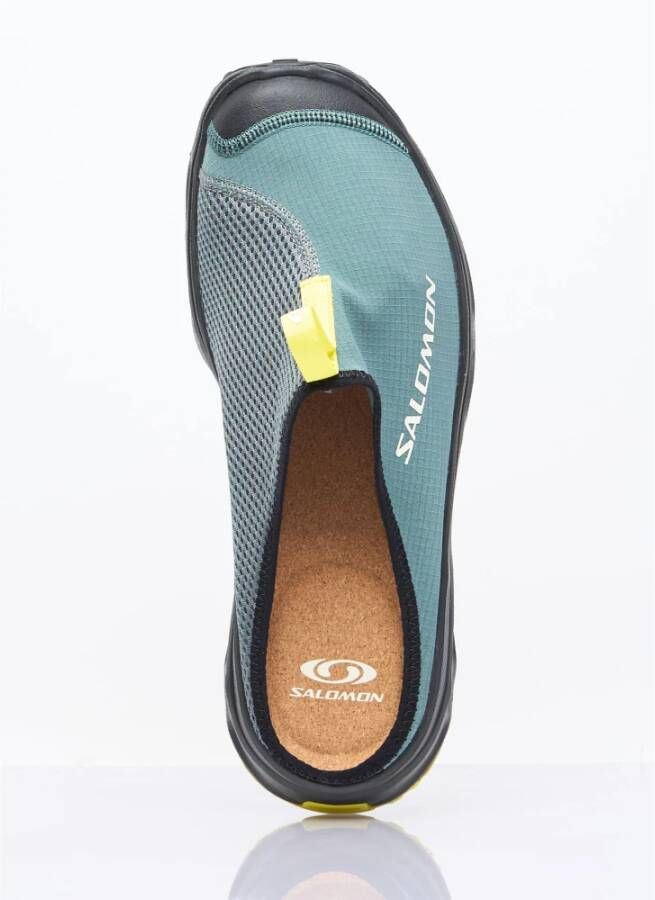 Salomon Lichtgewicht Slip-On Schoenen met Logo Applique Green Heren