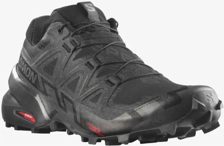 Salomon Lichtgewicht Speedcross 6 Trail Hardloopschoen Grijs Heren