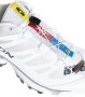 Salomon Mesh Sneakers in Wit en Grijs White Dames - Thumbnail 5