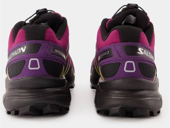 Salomon Paarse Speedcross 3 Sneakers Synthetisch Purple Dames