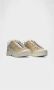 Salomon Suede Panel Lace-Up Sneakers Beige Heren - Thumbnail 2