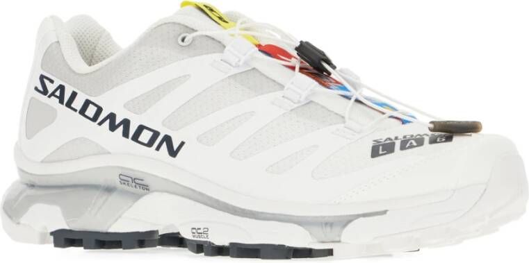 Salomon Stijlvolle Sneakers met Unieke Stofmix White Heren