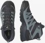 Salomon Women's X Ward Leather Mid GTX Wandelschoenen grijs zwart - Thumbnail 3