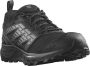 Salomon Hoge Kwaliteit Leren Sneakers voor Heren Black Heren - Thumbnail 2