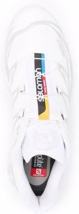 Salomon Witte lage mesh sneakers White Heren