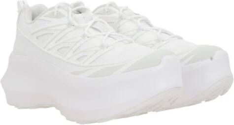 Salomon Witte Mesh Lage Sneakers White Dames