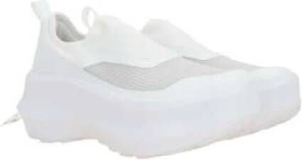 Salomon Witte Mesh Slip-On Sneakers White Dames