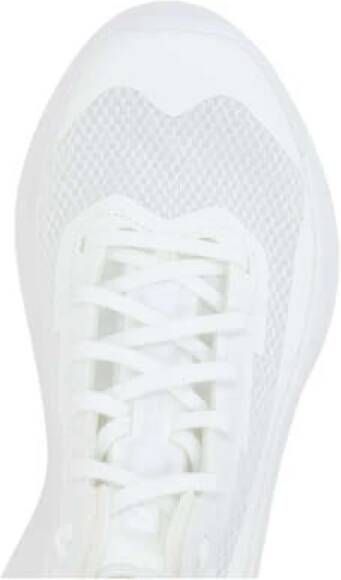 Salomon Witte Mesh Sneaker Platform White Dames