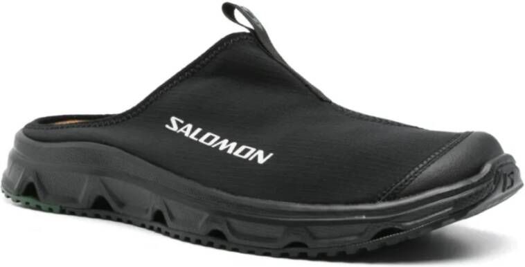 Salomon Zwarte Slide Sandalen met Stijl 3.0 Black Heren