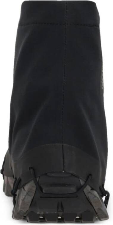 Salomon Zwarte Slip-On Sneakers met Afneembare Gaiter Black Dames