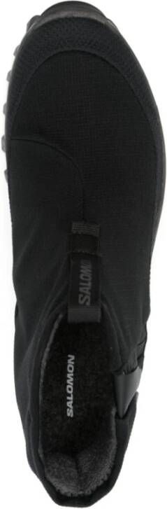 Salomon Zwarte Sneakers met Zijritssluiting Black Heren