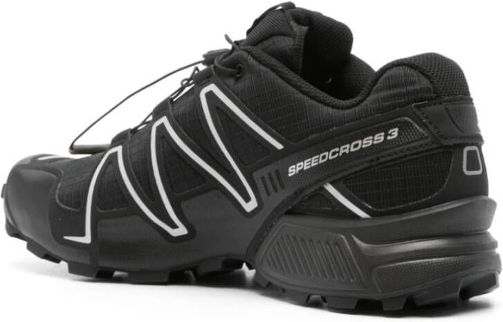 Salomon Zwarte Waterdichte Lichtgewicht Sneakers Black Heren