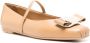 Salvatore Ferragamo Beige Ballerina Schoenen voor Vrouwen Beige Dames - Thumbnail 12