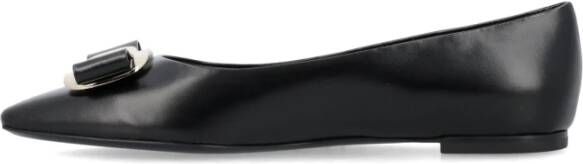 Salvatore Ferragamo Ballerinas Black Dames