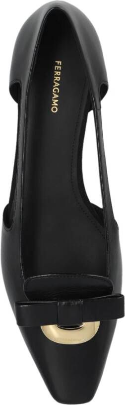 Salvatore Ferragamo Ballerinas `Terea` Black Dames