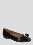 Salvatore Ferragamo Varina Platte Ballerina Schoenen Zwart Dames - Thumbnail 2