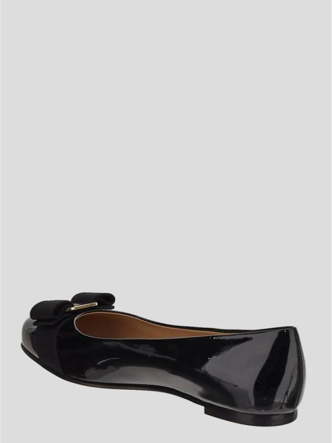 Salvatore Ferragamo Varina Platte Ballerina Schoenen Zwart Dames