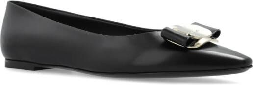 Salvatore Ferragamo Ballet Flats Zea Black Dames