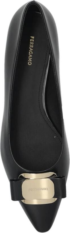 Salvatore Ferragamo Ballet Flats Zea Black Dames