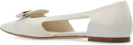 Salvatore Ferragamo Balletflats Terea Beige Dames