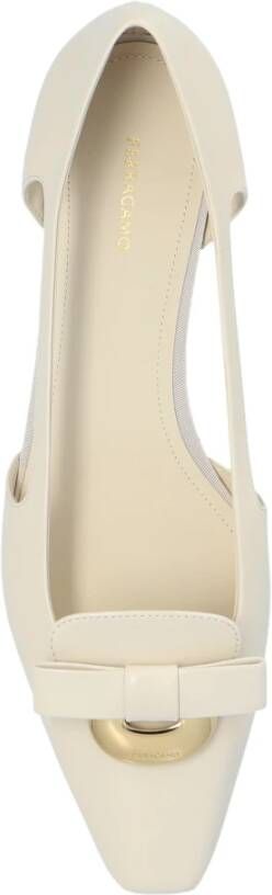 Salvatore Ferragamo Balletflats Terea Beige Dames