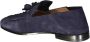 Salvatore Ferragamo Blauwe Loafer Schoenen met Franje Detail Blue Heren - Thumbnail 4