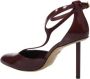 Salvatore Ferragamo Bourgondische Lysandra Pomp Brown Dames - Thumbnail 3