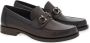 Salvatore Ferragamo Bruine Gancini Loafers Brown Heren - Thumbnail 2