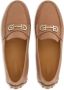 Salvatore Ferragamo Bruine platte schoenen met ornamenthaken Brown Dames - Thumbnail 4