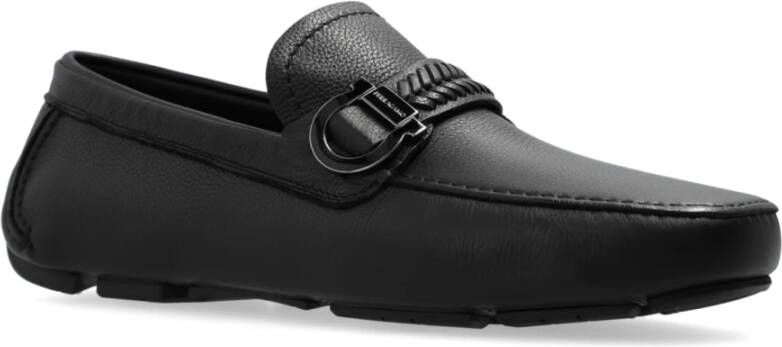 Salvatore Ferragamo Calipso Loafers Black Heren