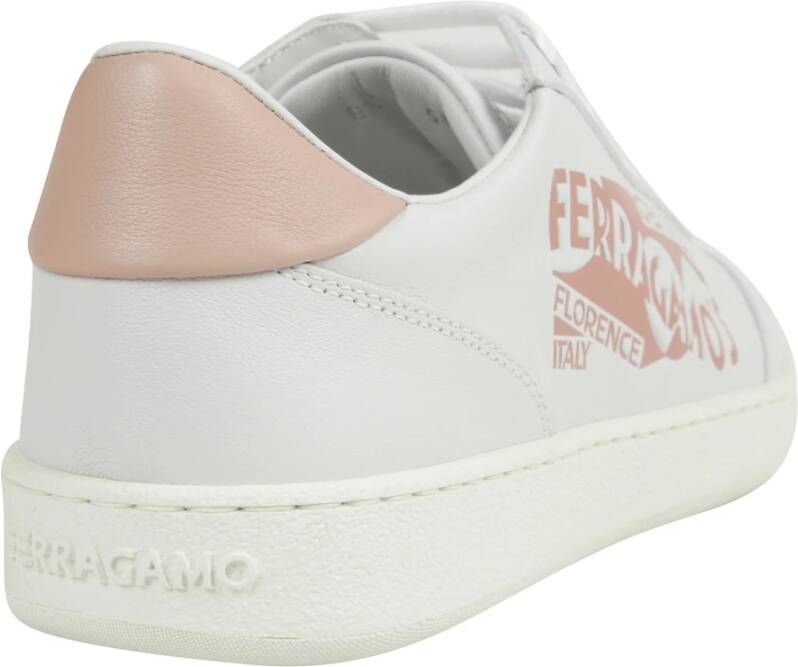 Salvatore Ferragamo Casual Sneaker Schoenen voor Mannen White Dames