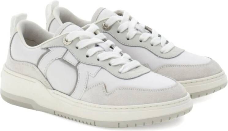 Salvatore Ferragamo Casual Sneakers voor Mannen en Vrouwen White Dames