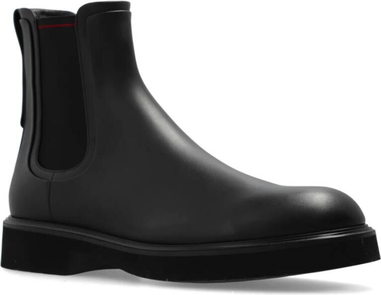 Salvatore Ferragamo Chelsea Boots Cezanne Black Heren