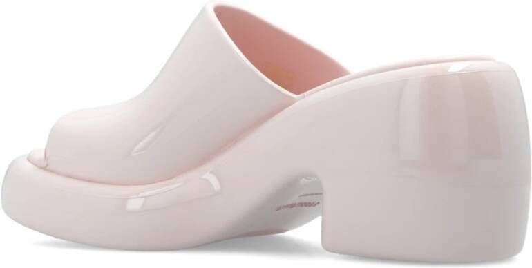 Salvatore Ferragamo Deva-slippers met logo Pink Dames