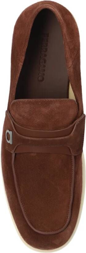 Salvatore Ferragamo Drame schoenen Brown Heren