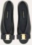 Salvatore Ferragamo Elegant Ballerina Flats Black Dames - Thumbnail 3