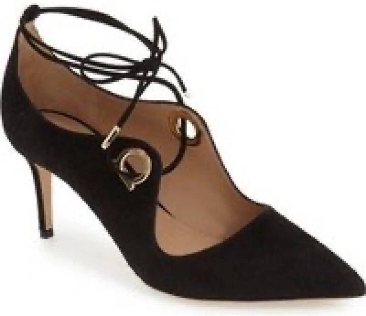 Salvatore Ferragamo Elegante Decollete Schoenen voor Vrouwen Black Dames