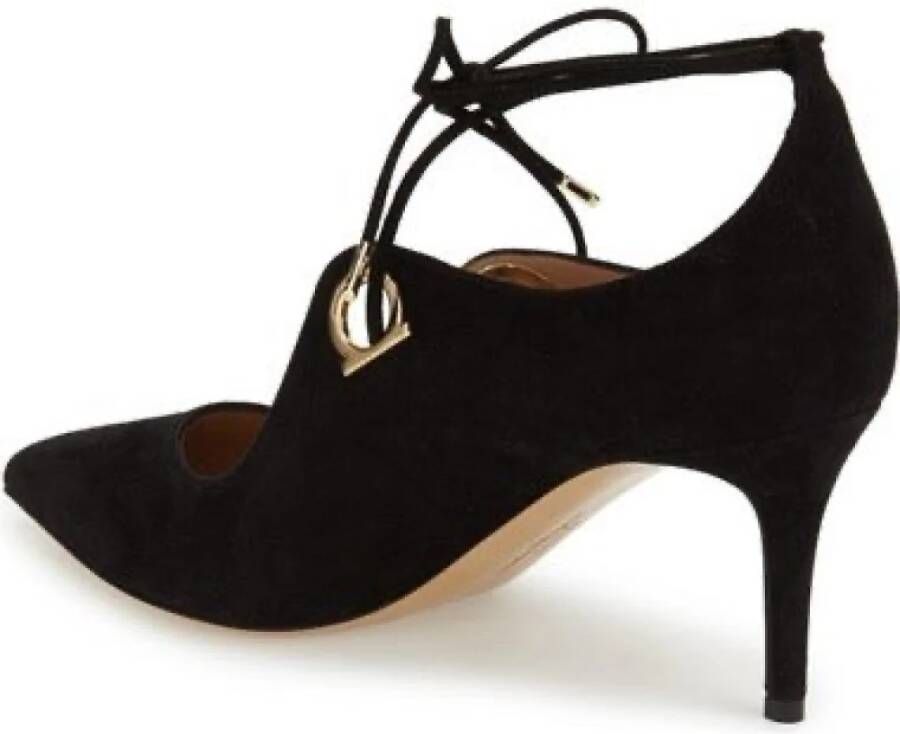 Salvatore Ferragamo Elegante Decollete Schoenen voor Vrouwen Black Dames