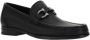 Salvatore Ferragamo Stijlvolle Calf Loafers voor Heren Black Heren - Thumbnail 13