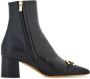 Salvatore Ferragamo Elegante Marilena Zwarte Leren Schoenen Black Dames - Thumbnail 4