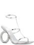 Salvatore Ferragamo Grijze Elina Sandalen Gray Dames - Thumbnail 8