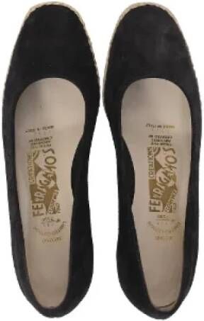 Salvatore Ferragamo Espadrilles Black Dames