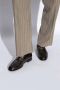 Salvatore Ferragamo Loafers van gehamerd leer met Gancini-detail Brown Heren - Thumbnail 2