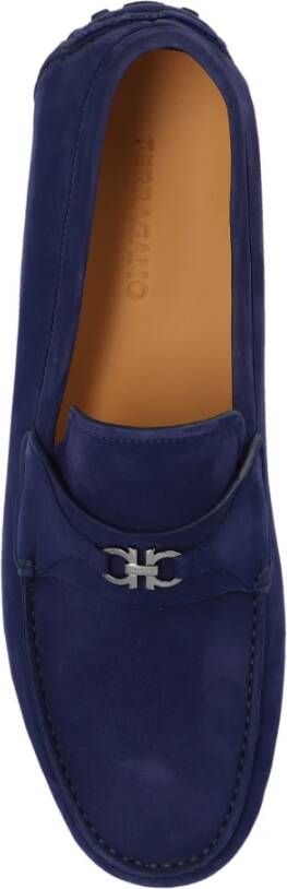 Salvatore Ferragamo Florin schoenen Blue Heren