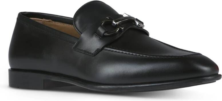 Salvatore Ferragamo Stijlvolle Nero Foster Loafer Black Heren